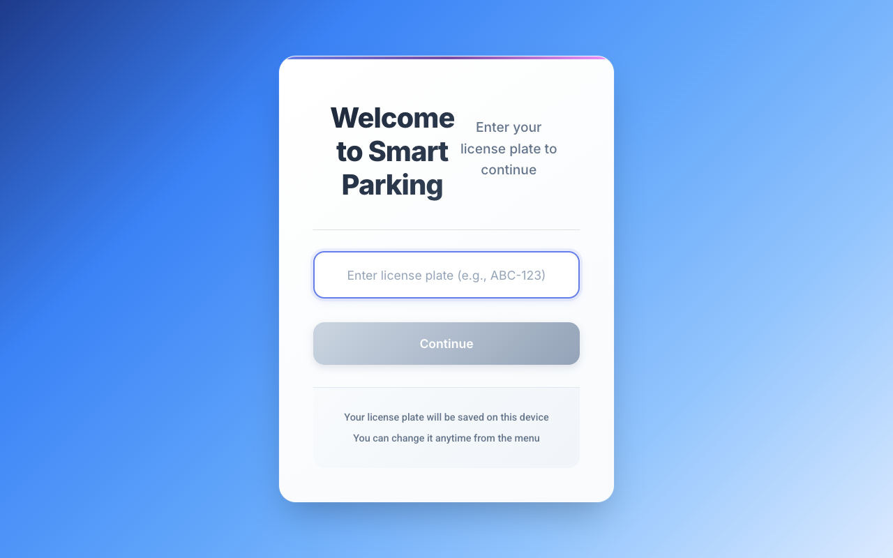 Parking screenshot
