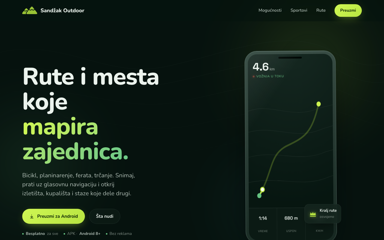 Sandžak Outdoor screenshot